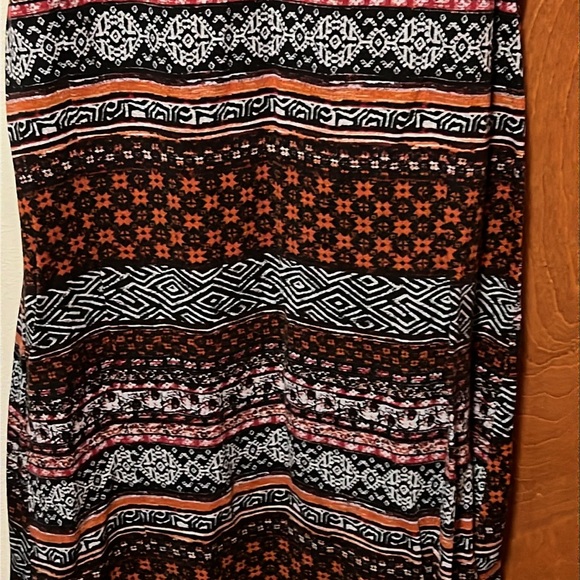 Mandy K boho patterned maxi skirt-EUC - Picture 4 of 6